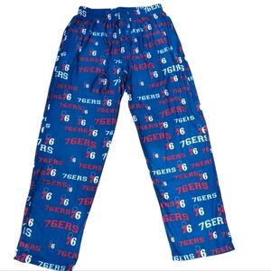 Philadelphia 76ers Pajama Pants NBA Basketball Men's size Small